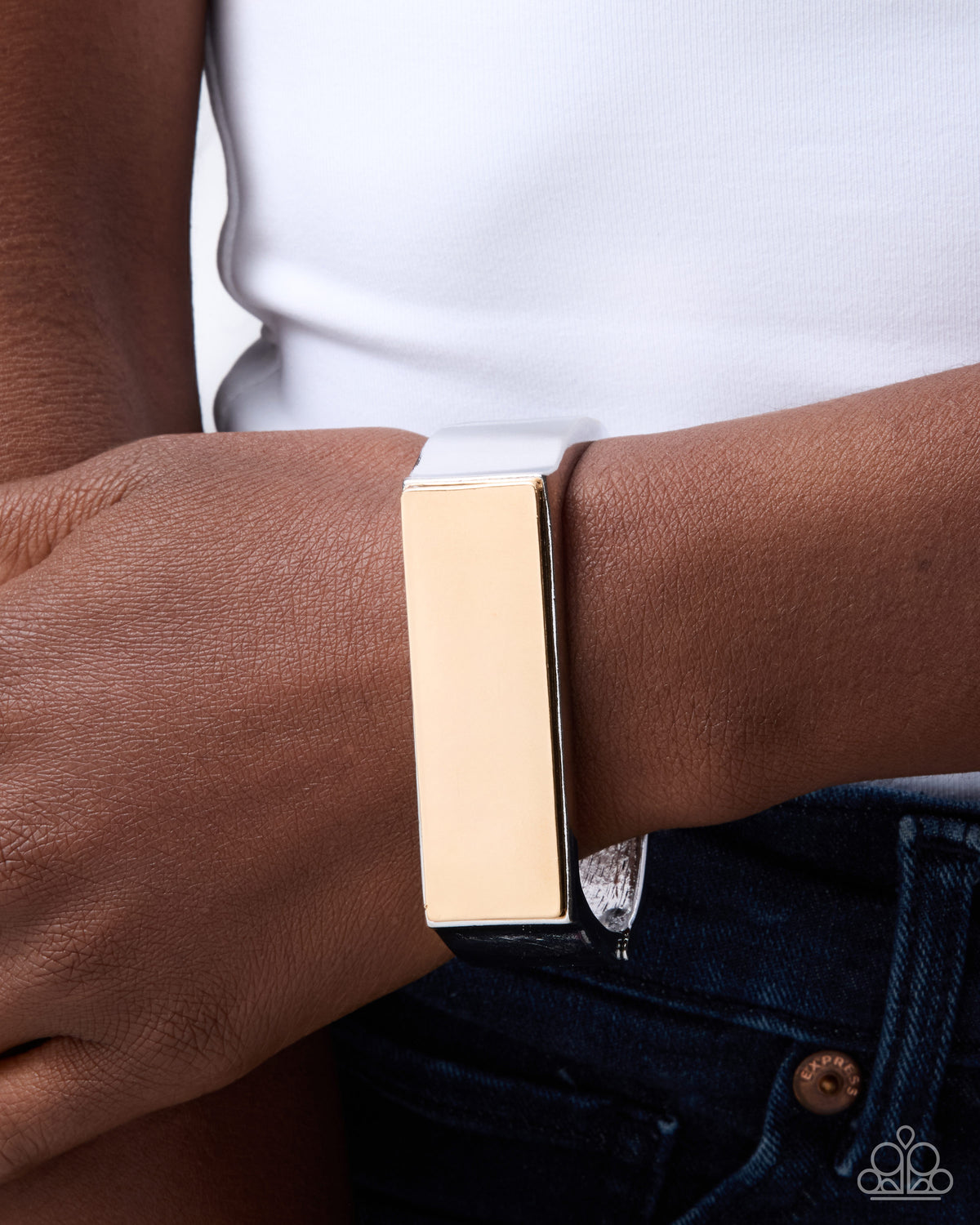 Rectangular Ruling - Silver | Paparazzi Accessories