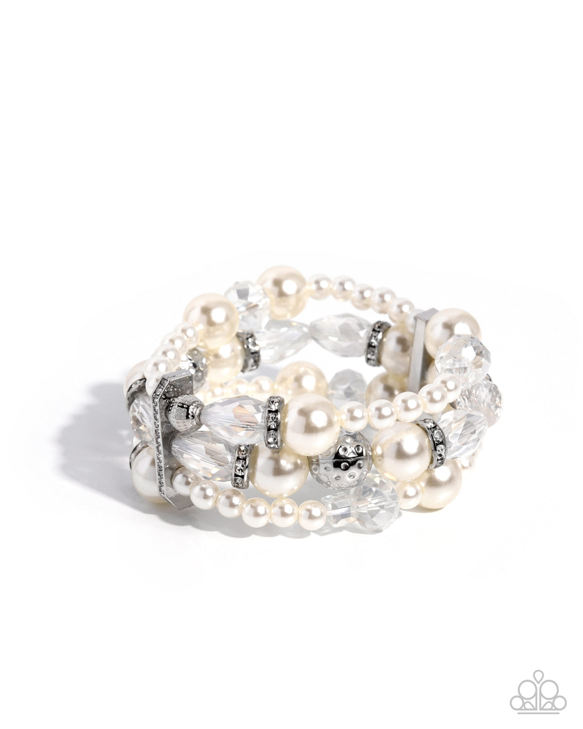 Operatic Opening - White | Paparazzi Accessories