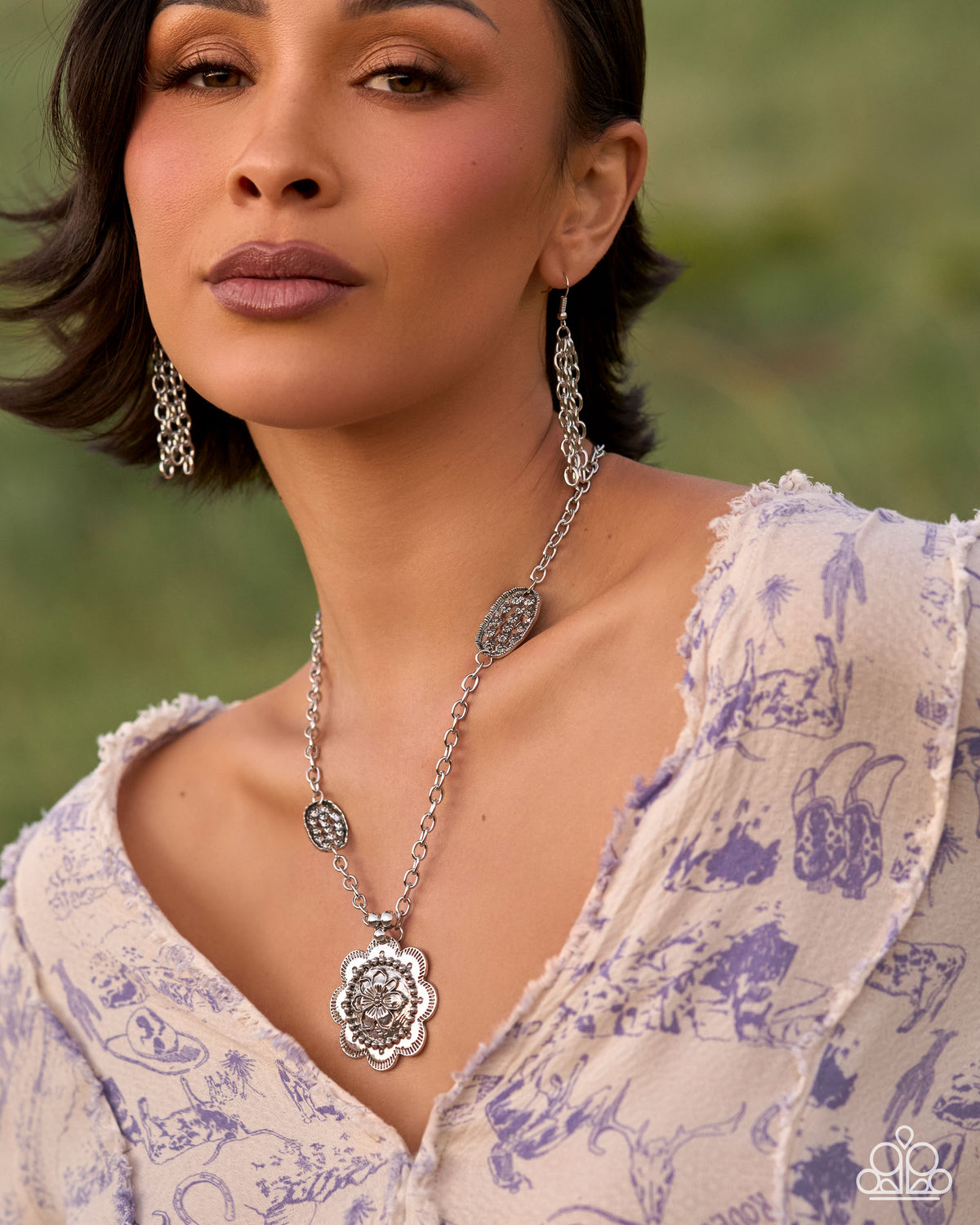 Sensational Spring - Silver | Paparazzi Accessories