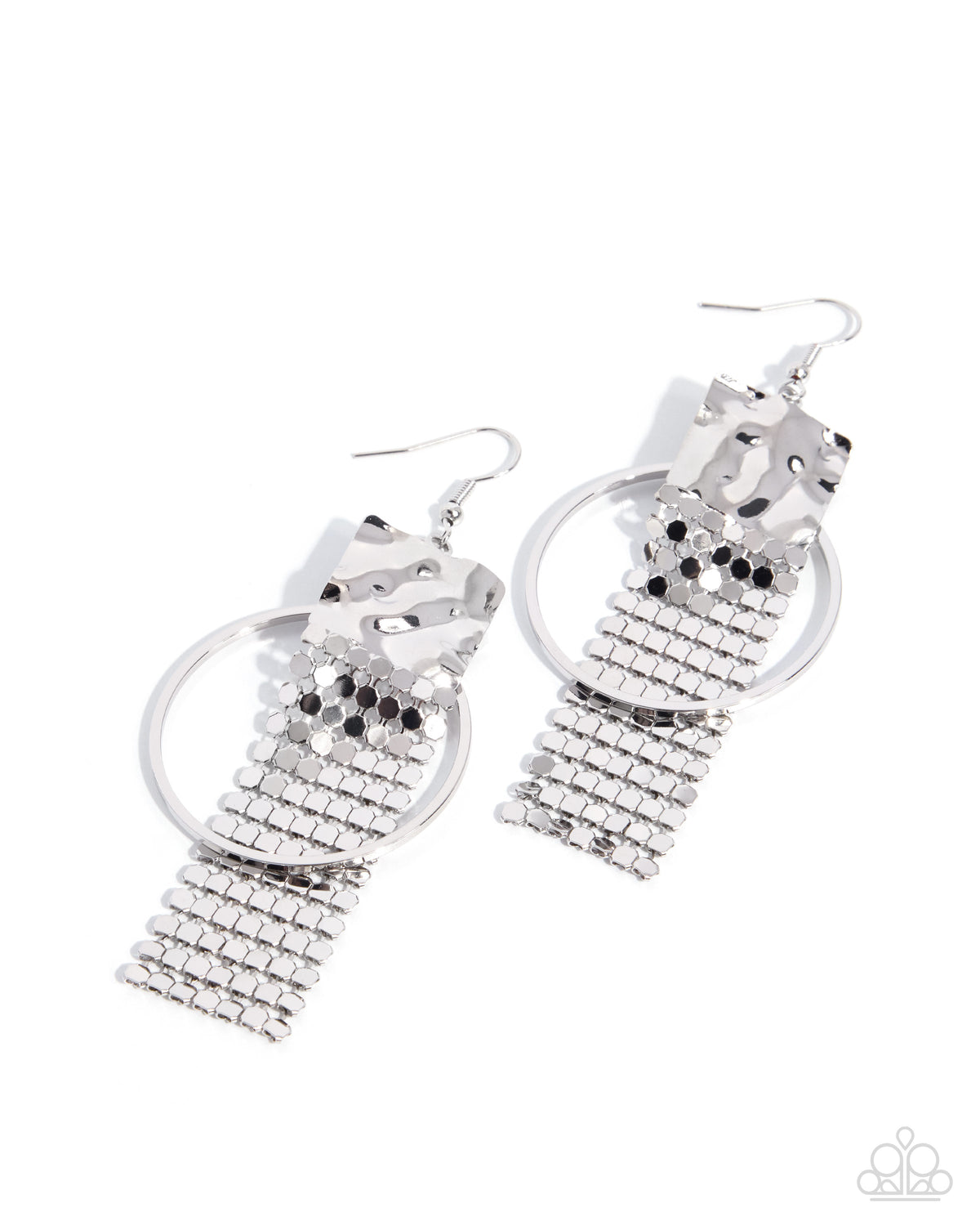 Confident Cadence - Silver | Paparazzi Accessories