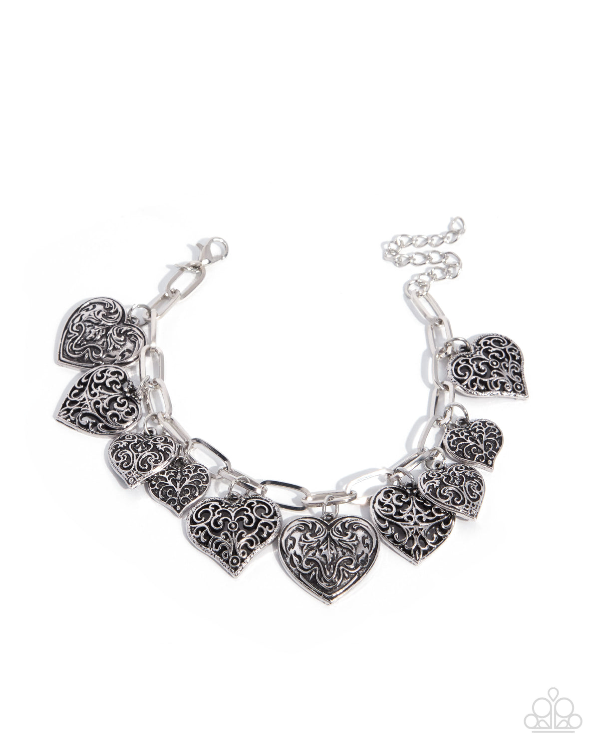 Filigree Feeling - Silver | Paparazzi Accessories
