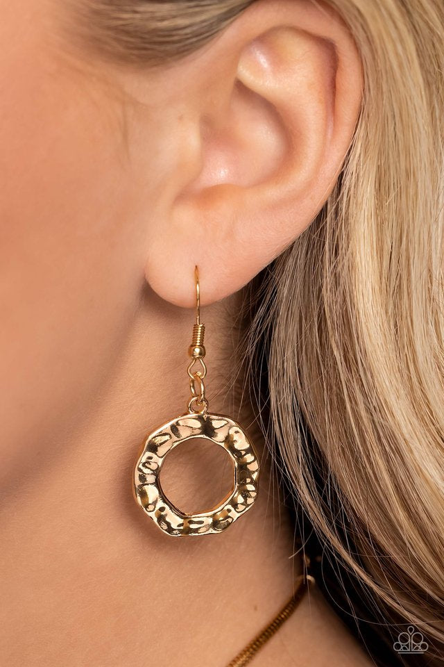 Rounded Redux - Gold Necklace