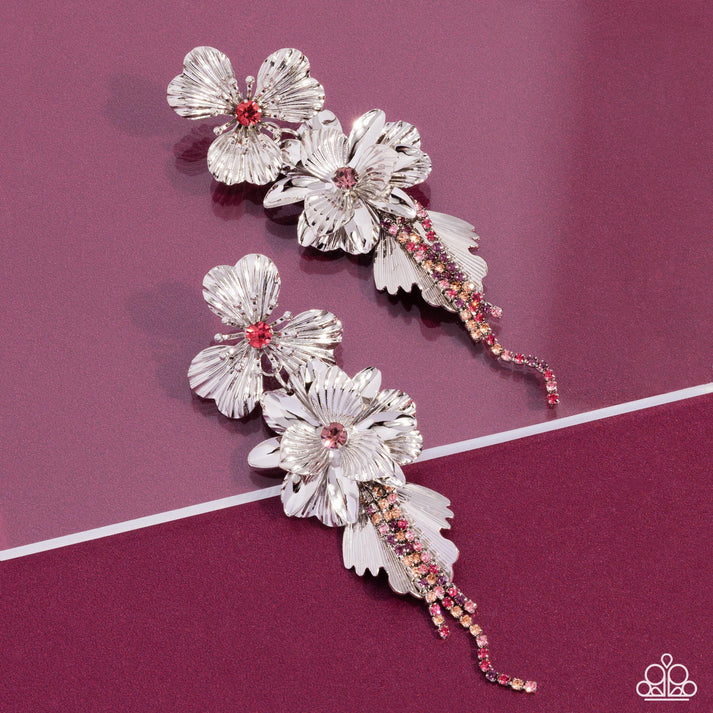 Classical Cadenza - Multi Floral Earrings