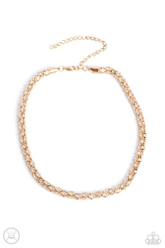 Eternal Effulgence - Gold Bling Necklace