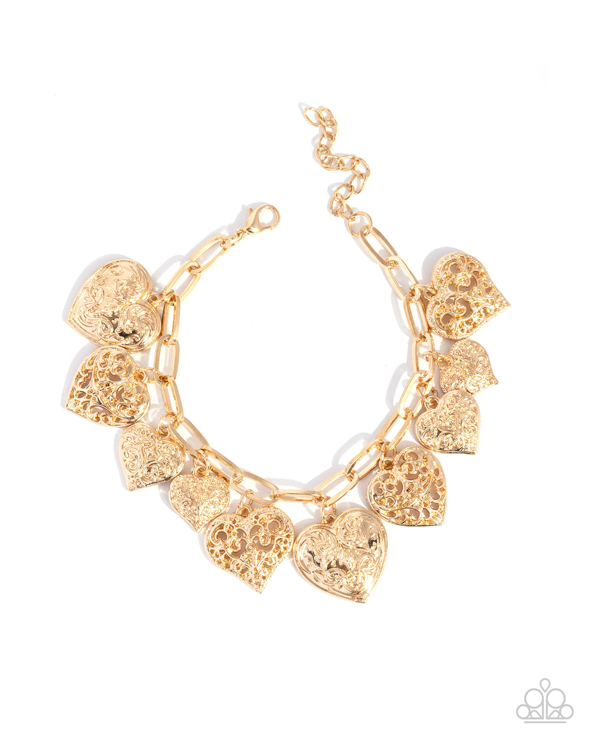 Filigree Feeling - gold | Paparazzi Accessories