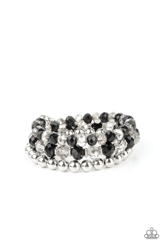 Paparazzi Gimme Gimme - Black Bracelet - Pusher P