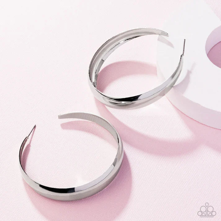 Gravity Generosity - Silver Earrings