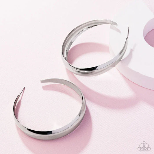 Gravity Generosity - Silver Earrings