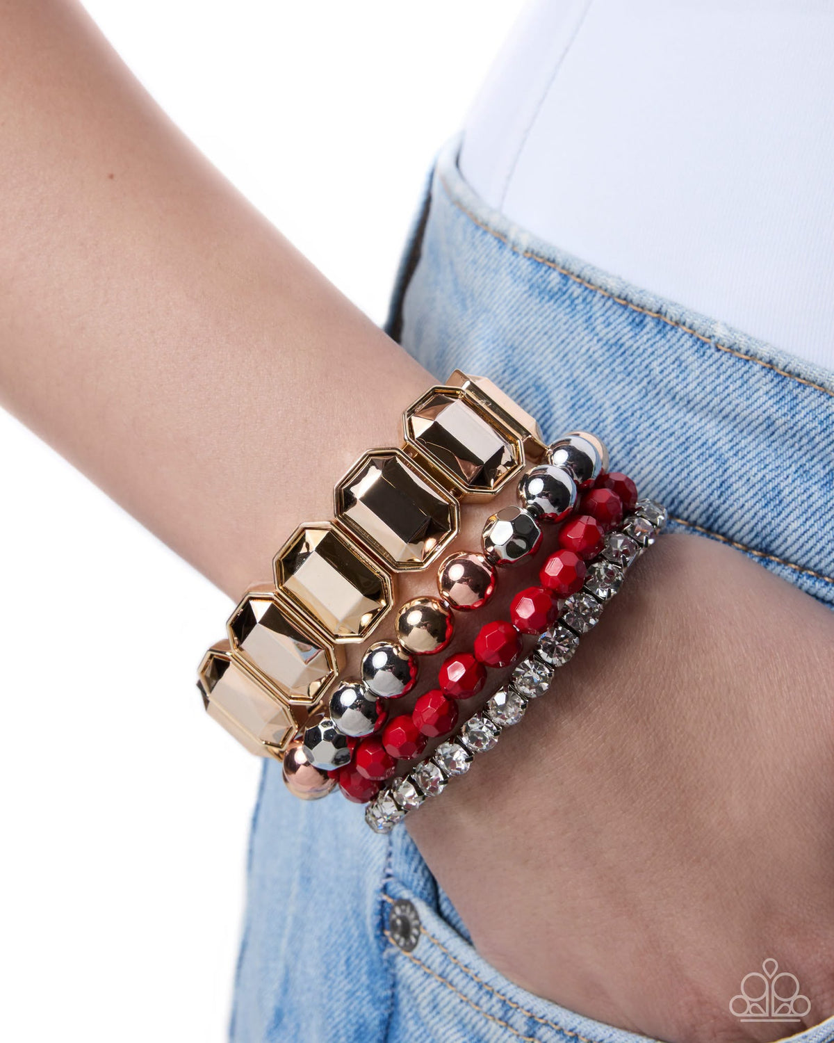 Outstanding Operation - red | Paparazzi Accessories