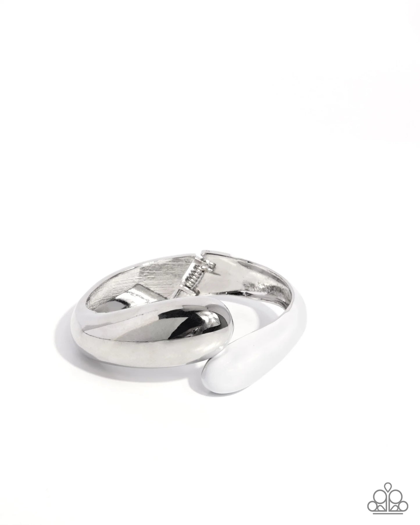 Painted Partner Bracelet - White | Paparazzi Accessories