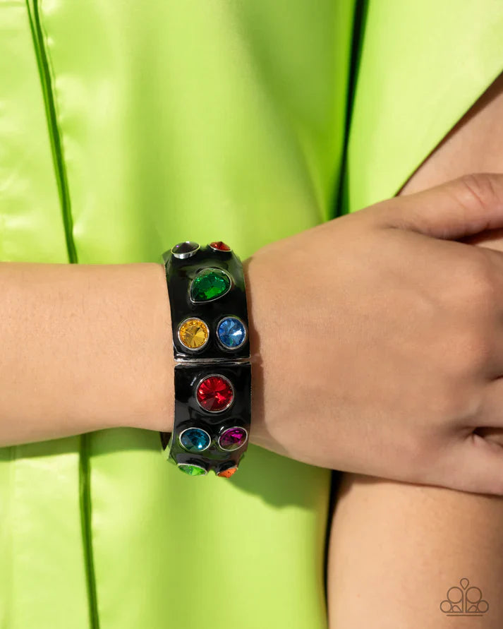 Planned Polka Dots - Multi Hinge Bracelet