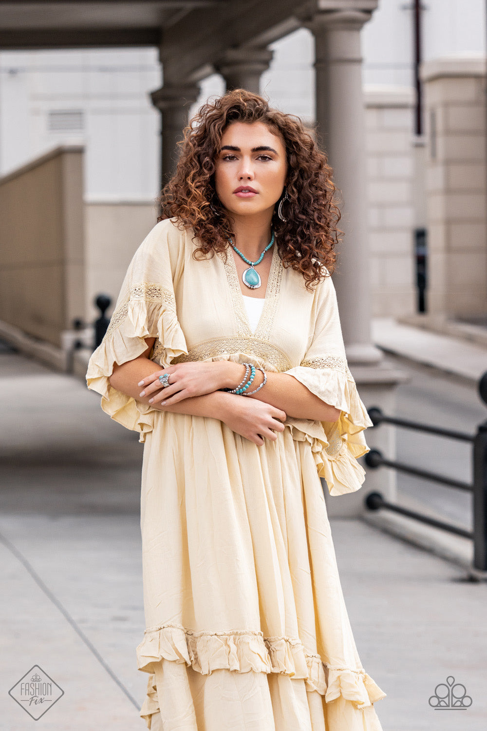 Paparazzi Simply Santa Fe - February's Fashion Fix 2021 Complete Trend Blend - Pusher P