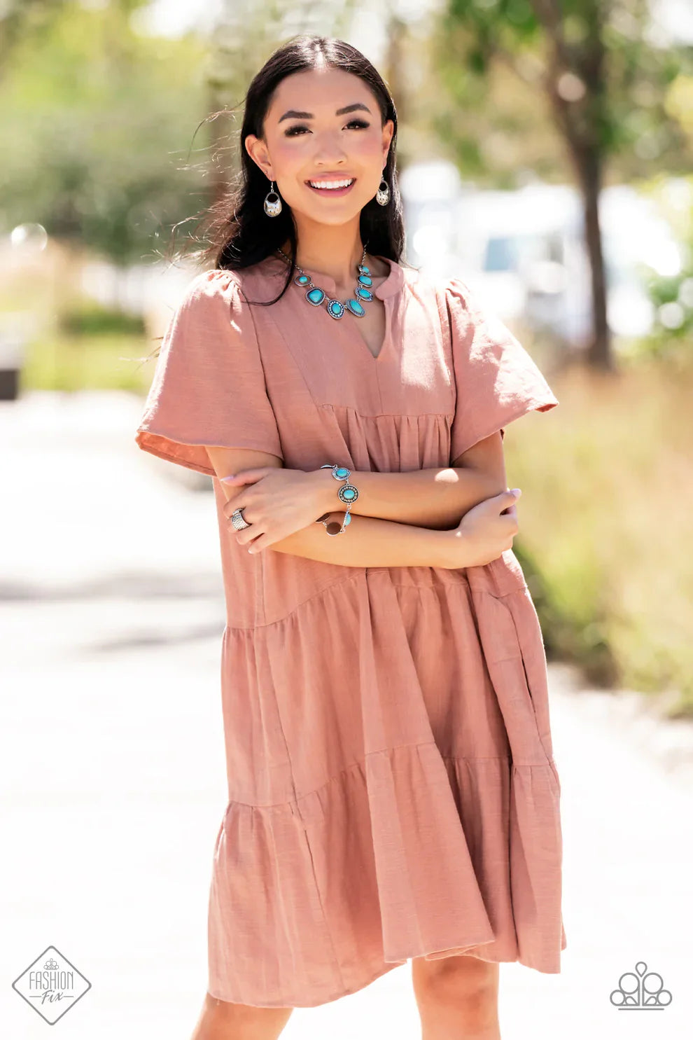 Paparazzi Simply Santa Fe - October's Fashion Fix 2021 Complete Trend Blend - Pusher P