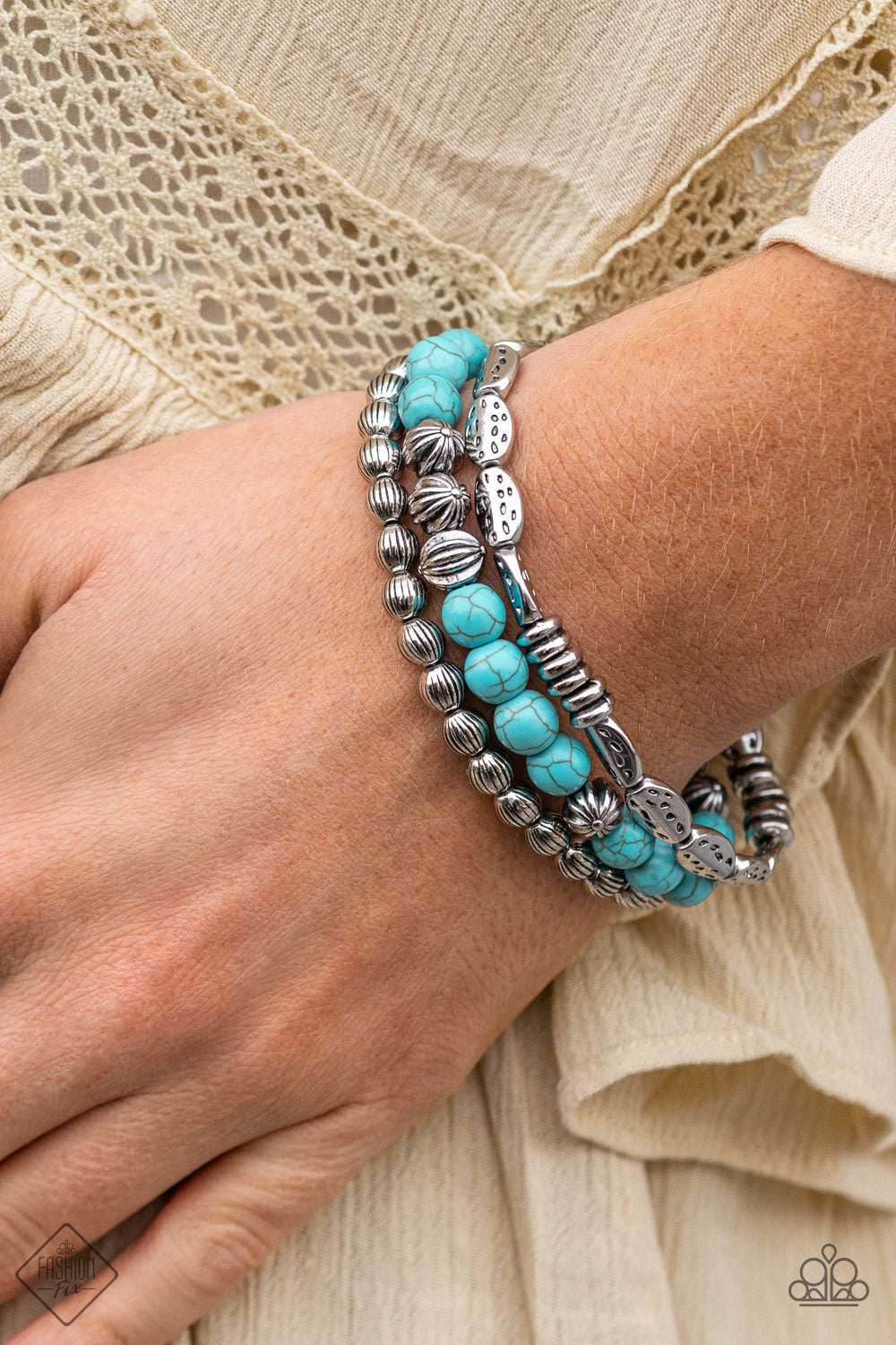 Paparazzi Simply Santa Fe - February's Fashion Fix 2021 Complete Trend Blend - Pusher P