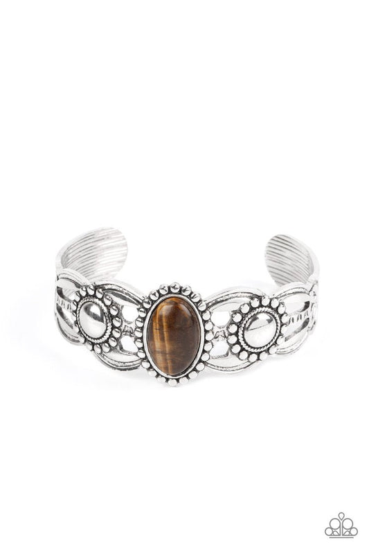 Paparazzi Solar Solstice - Brown Bracelet - Pusher P