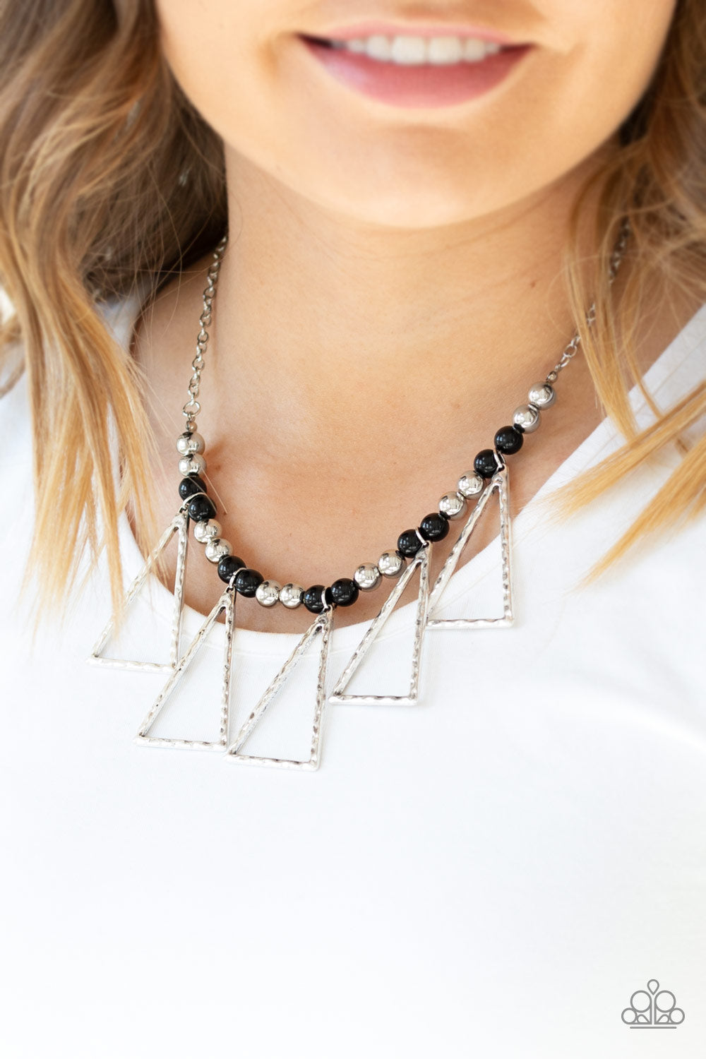 Paparazzi Terra Nouveau - Black Necklace - Pusher P
