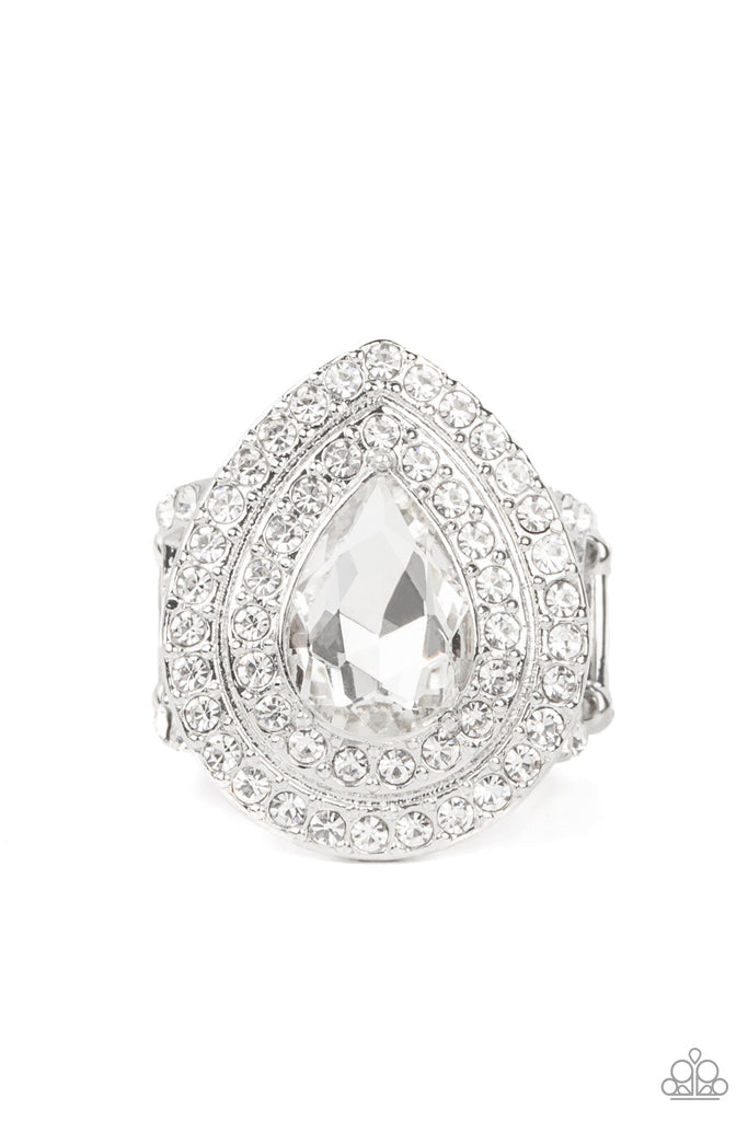 Icy Indulgence White Ring