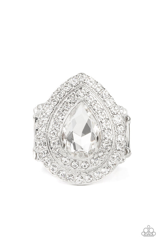 Icy Indulgence White Ring