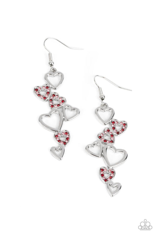 Paparazzi Sweetheart Serenade - Multi Earrings -Paparazzi Jewelry Images