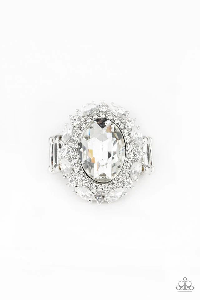 Show Glam - White Ring