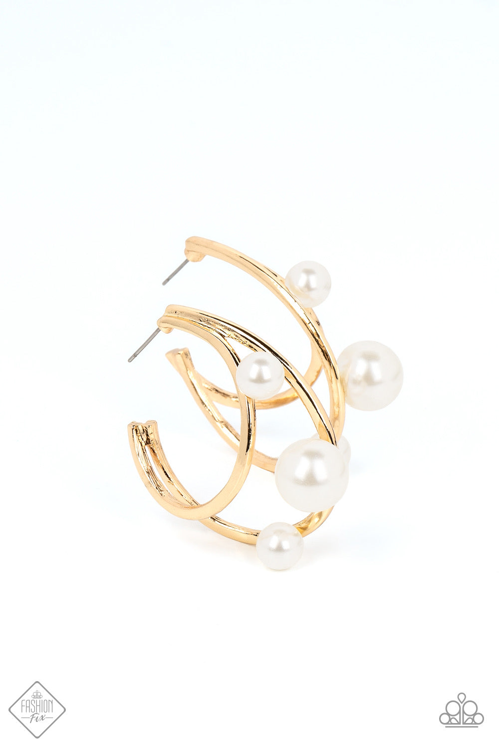 Metro Pier - Gold Earrings- October Fashion Fix 2022