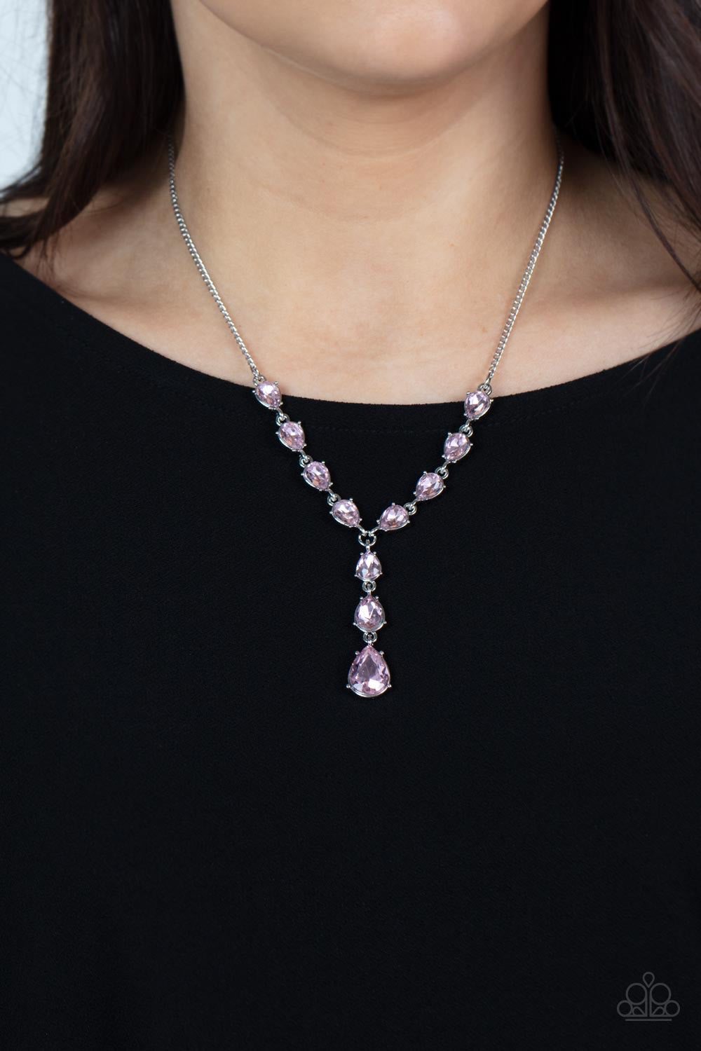 Paparazzi Park Avenue A-Lister - Pink Necklace -Paparazzi Jewelry Images