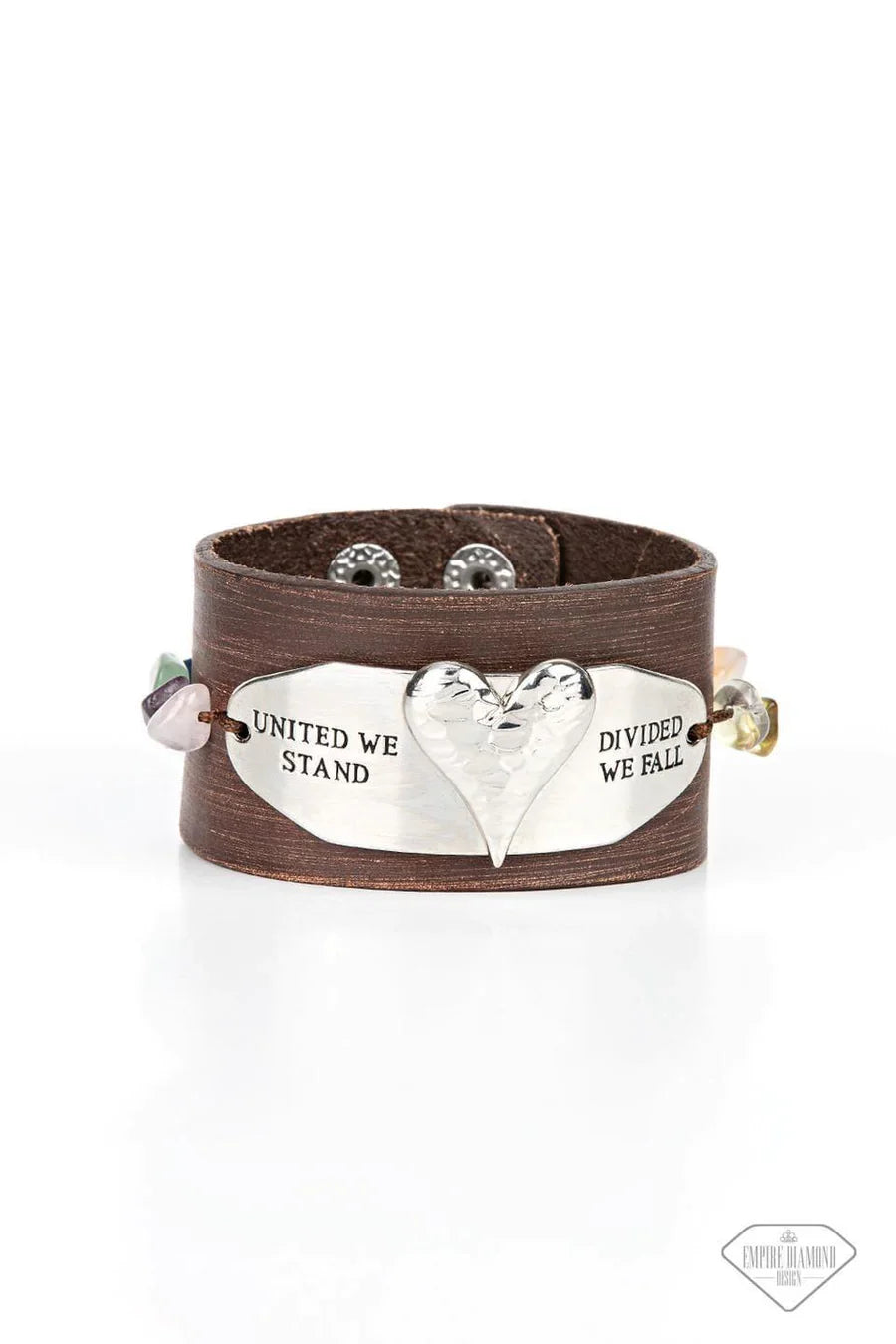 Paparazzi Empire Diamond Exclusive- United We Stand- Multi Bracelet - Pusher P