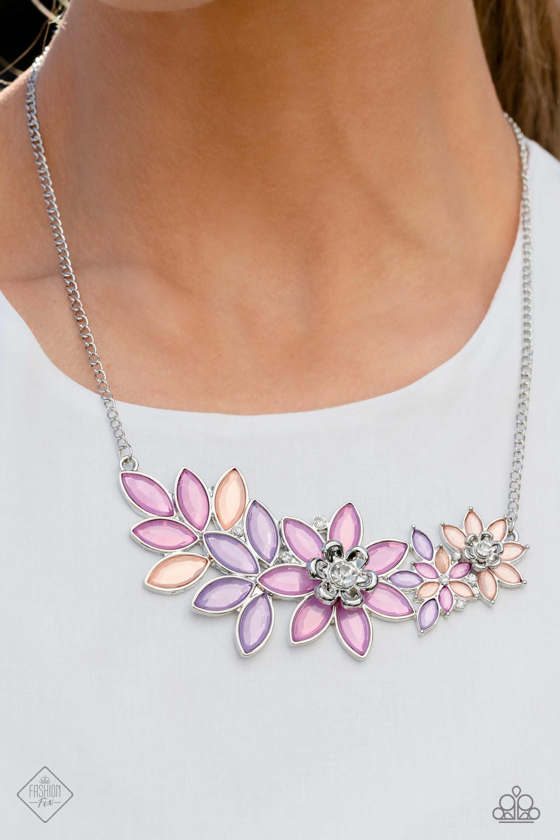 Paparazzi GARLAND Over - Multi Necklace- March 2023 Fashion Fix