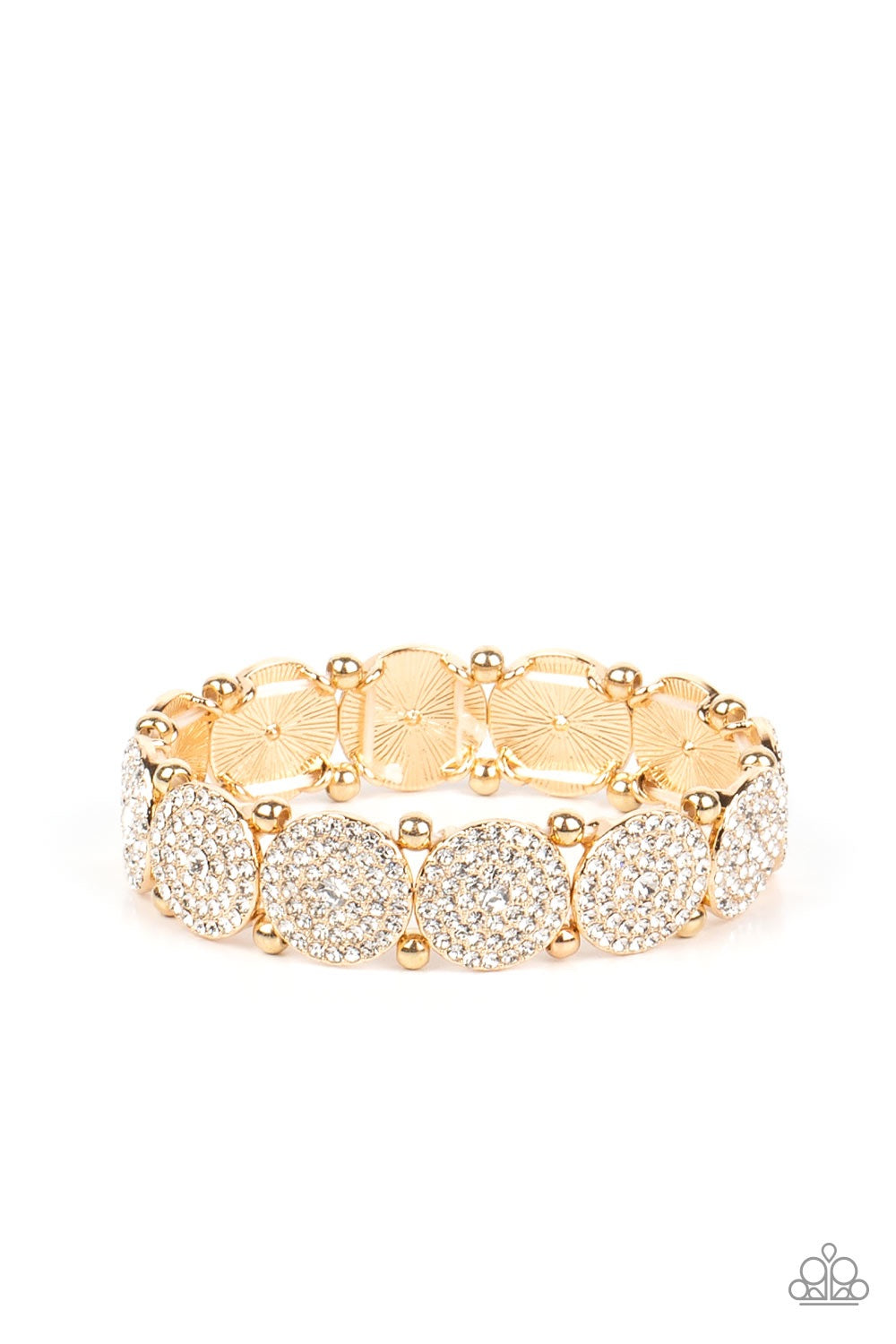 Paparazzi Palace Intrigue - Gold Bracelet - Pusher P