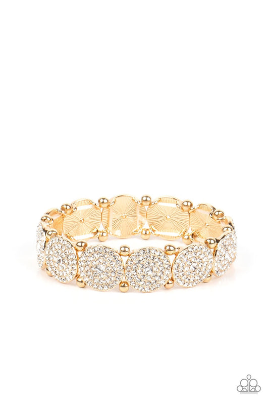 Paparazzi Palace Intrigue - Gold Bracelet - Pusher P