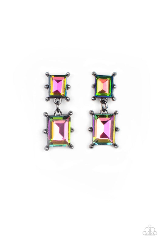 Paparazzi Cosmic Queen - Multi Earrings -Paparazzi Jewelry Images
