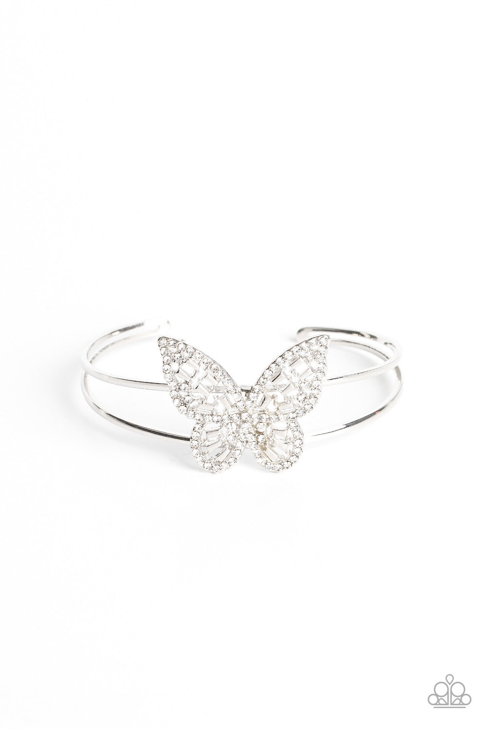 Butterfly Bella - White Bracelet - Pusher P