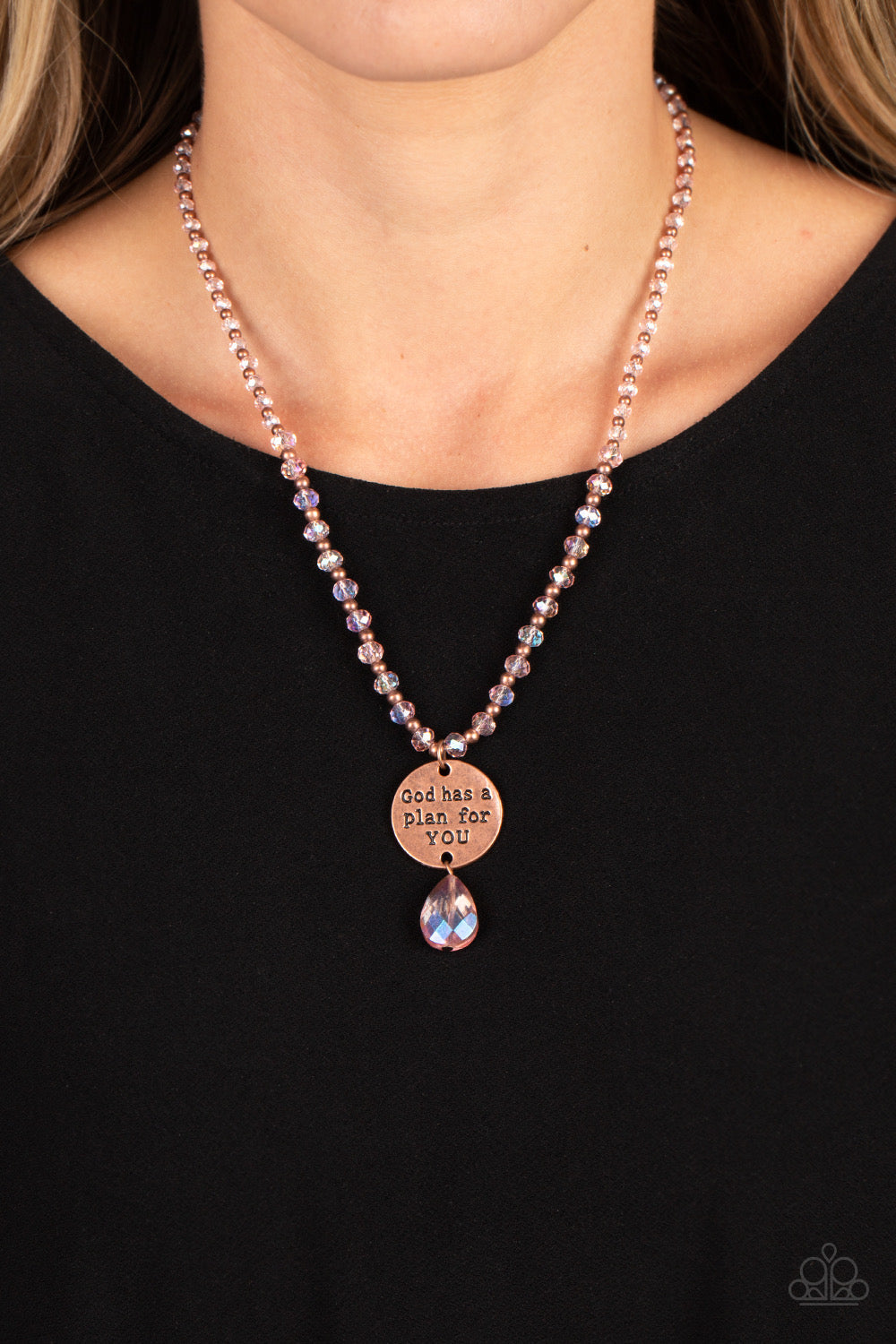 Paparazzi Priceless Plan - Copper Necklace -Paparazzi Jewelry Images