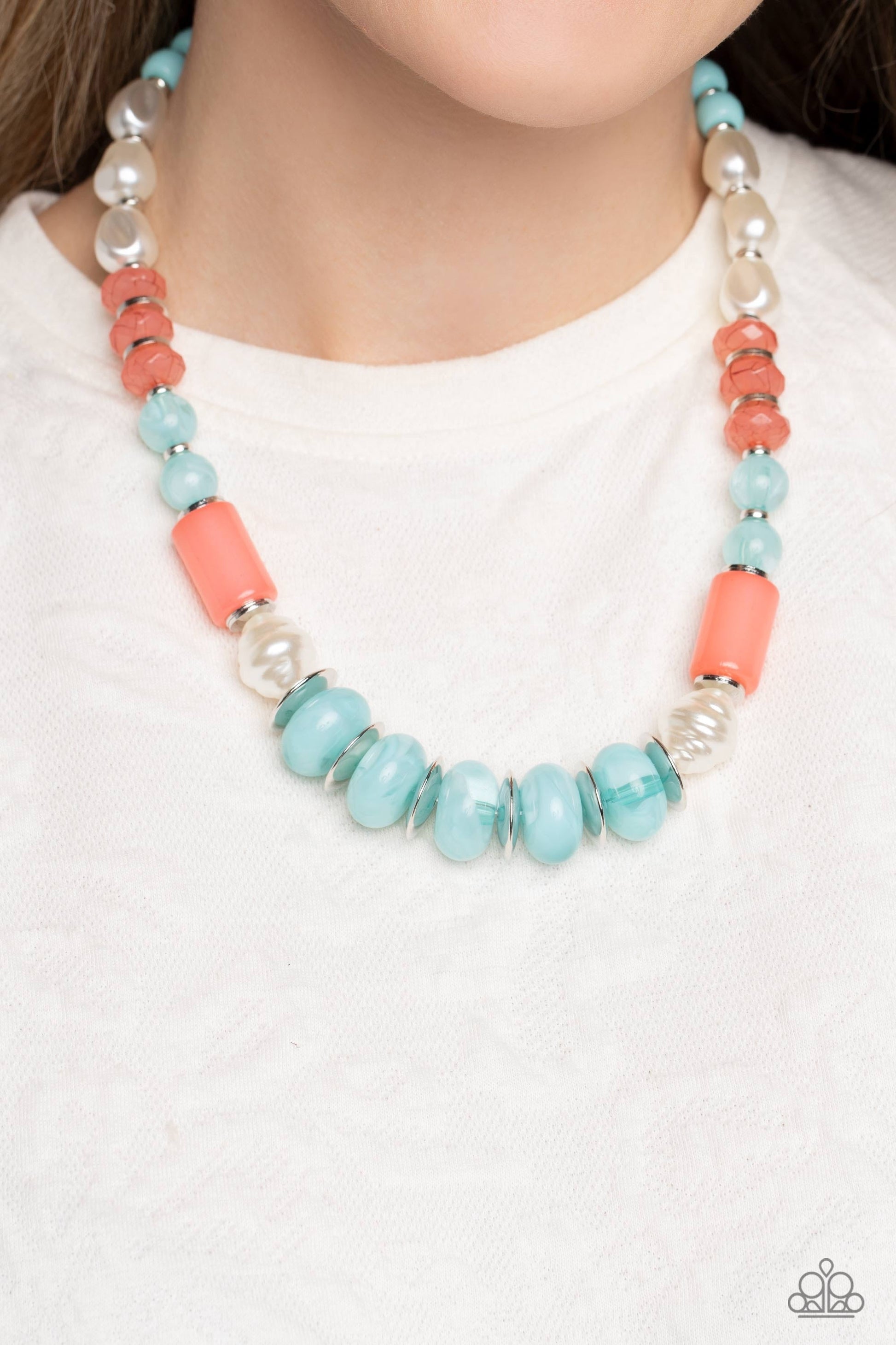 Paparazzi A SHEEN Slate - Blue Earrings