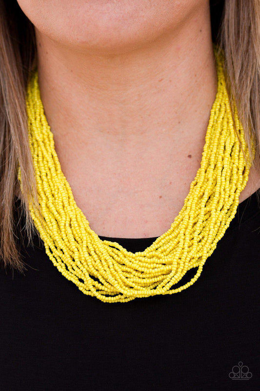 The Show Must Congo On! - Yellow Necklace