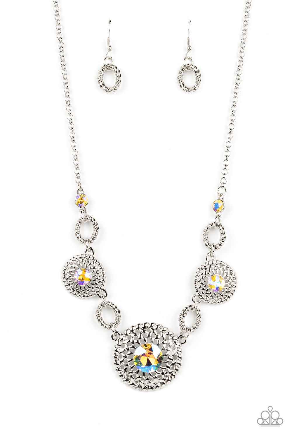 Paparazzi Cosmic Cosmos - Yellow Necklace - Pusher P