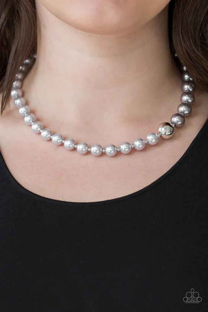 Paparazzi 5th Avenue A-Lister - Silver Necklace Paparazzi Jewelry Images
