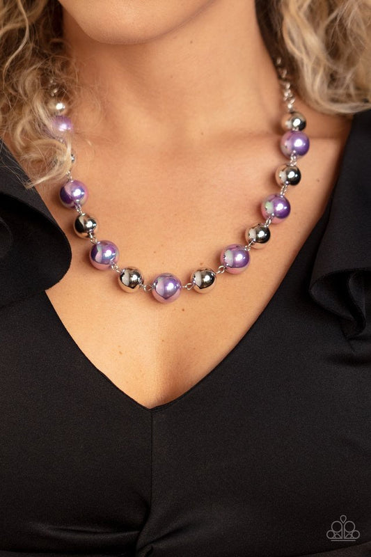 Paparazzi Necklace Dreamscape Escape - Purple Necklace