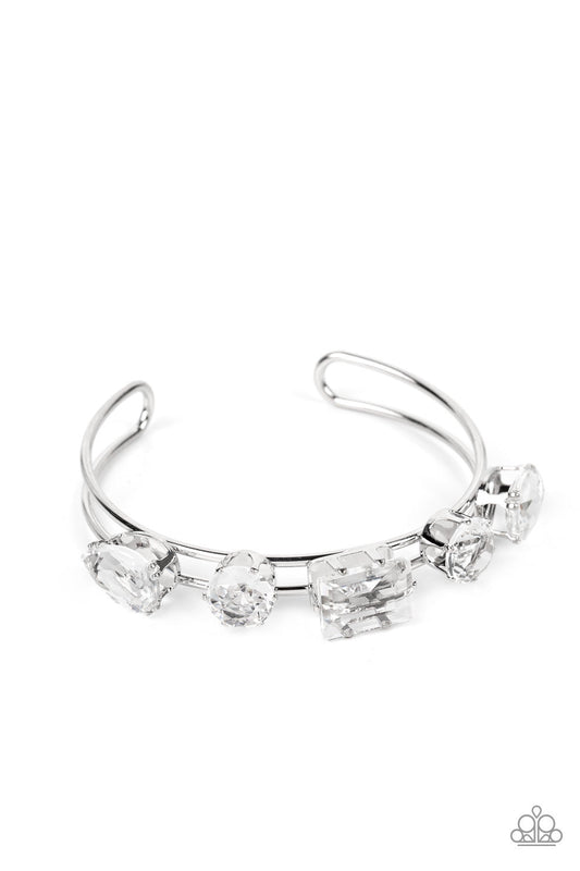 Uniquely Untapped - White Bracelet- November 2022 Life of the Party