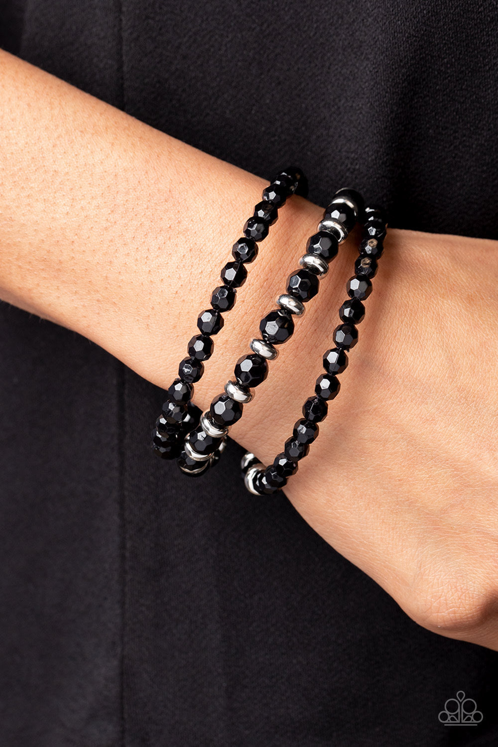 Its a Vibe - Black Bracelet