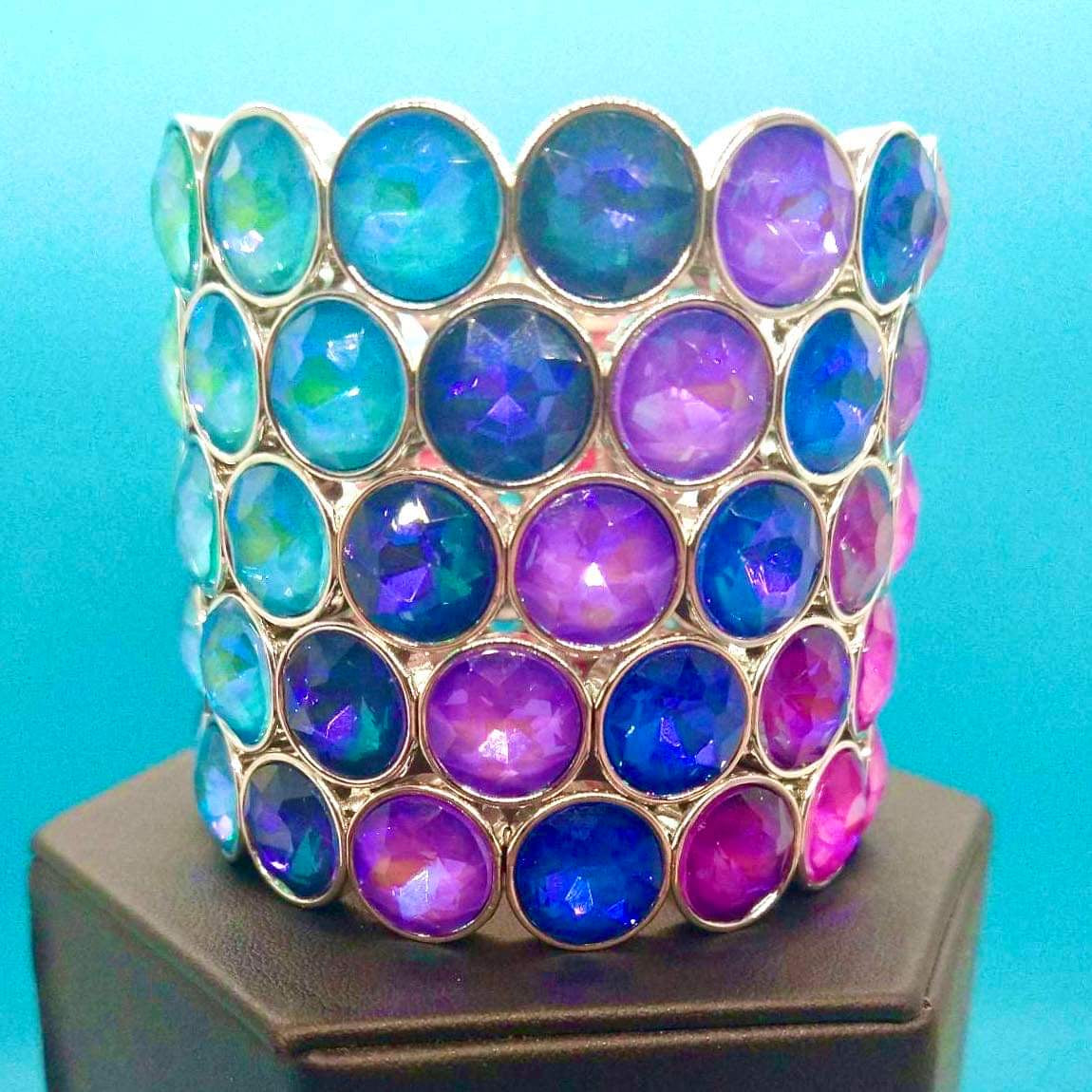Radiant on Repeat - Multi Bracelet - Pink Diamond Life of the Party Exclusive