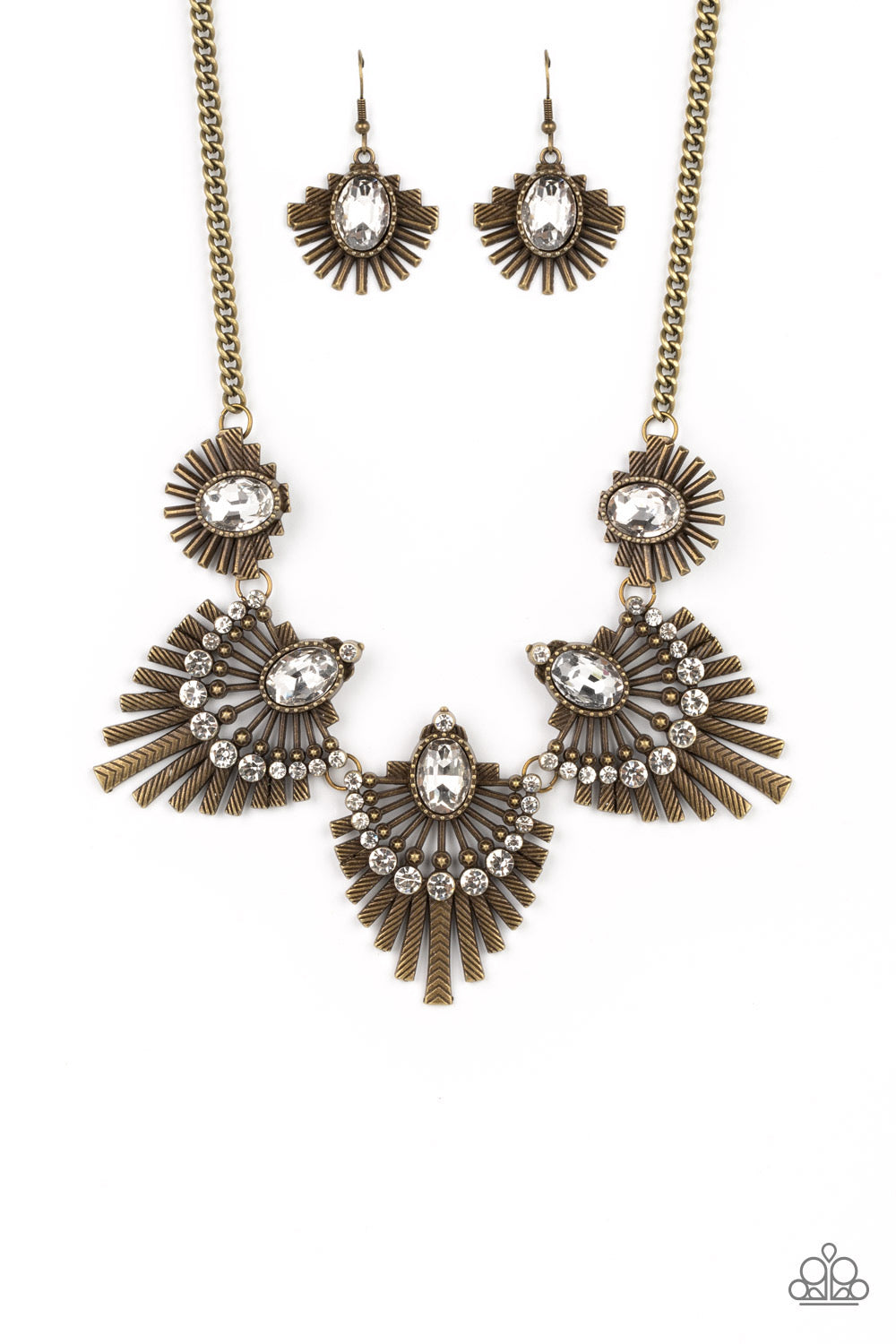 Miss YOU-niverse - Brass Necklace