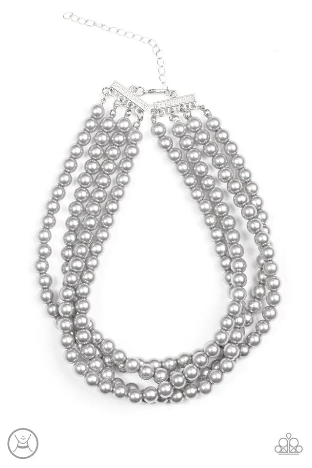 Vintage Romance - Silver Choker Necklace