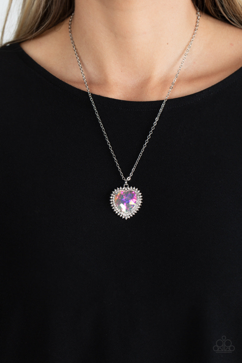 Paparazzi Sweethearts Stroll - Multi Necklace -Paparazzi Jewelry Images