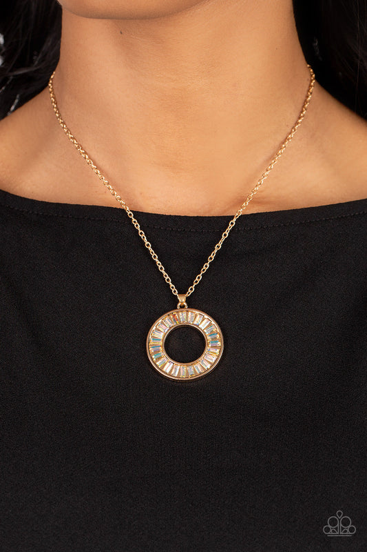 Paparazzi Clique Couture - Gold Necklace -Paparazzi Jewelry Images
