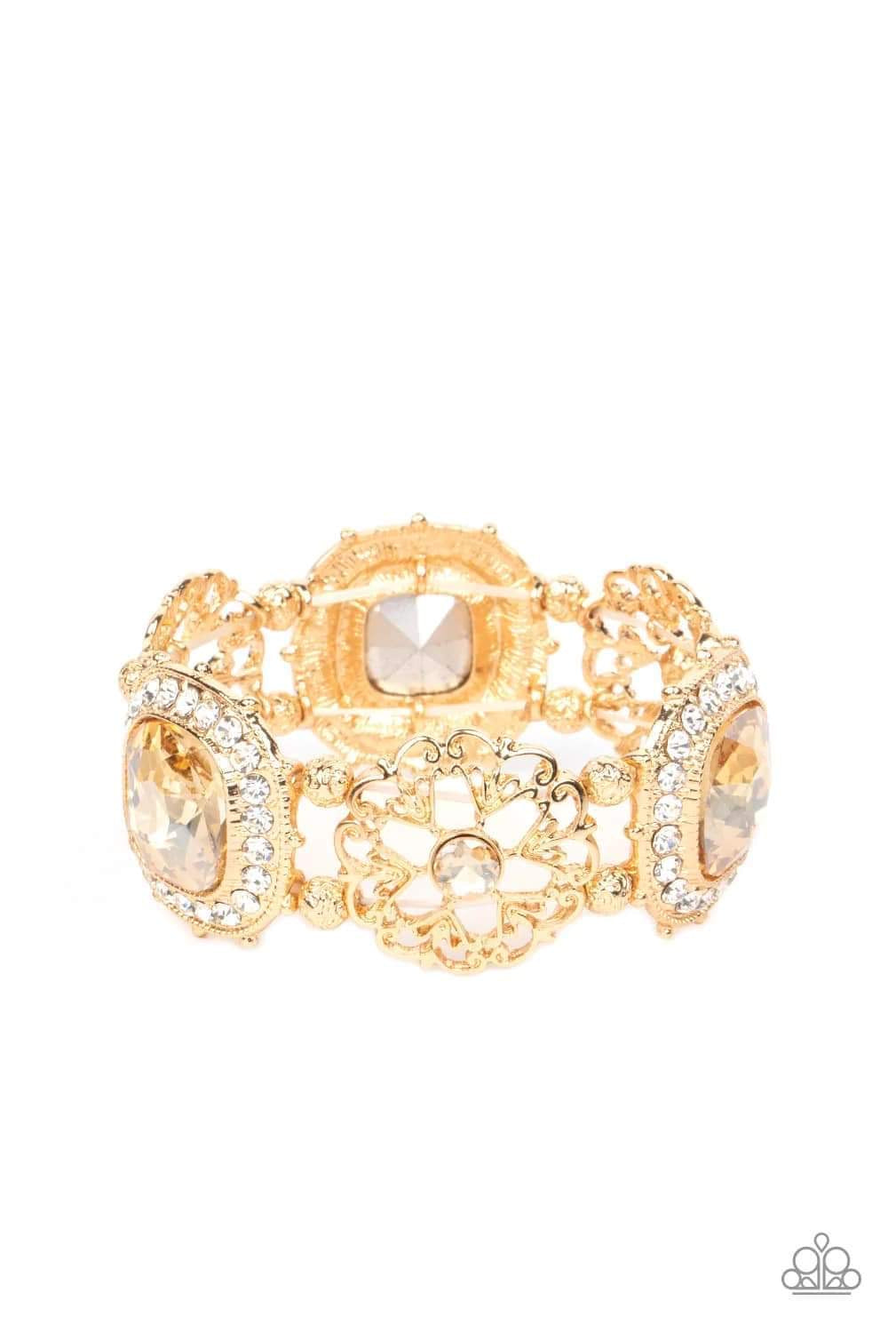 Gilded Gallery Gold Bracelet - December 2022 Life of the Party
