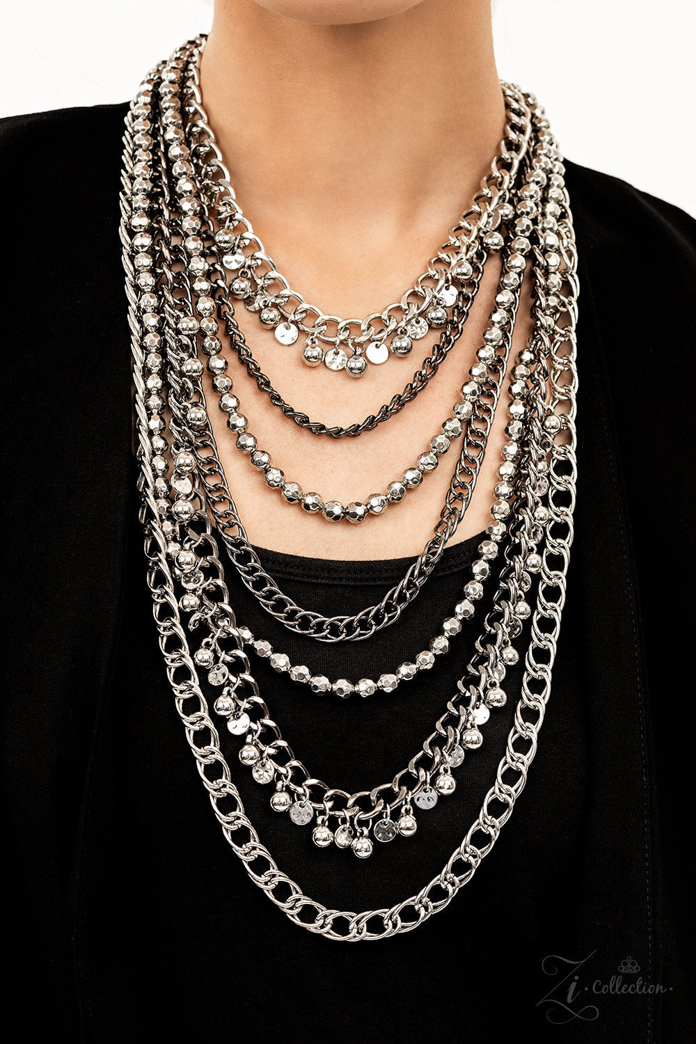 Paparazzi 2022 Zi Collection: Audacious Necklace - Pusher P