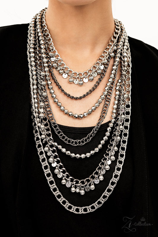 Paparazzi 2022 Zi Collection: Audacious Necklace - Pusher P