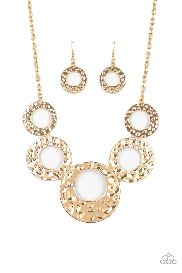 Mildly Metro - Gold Necklace