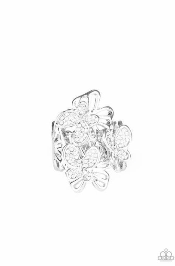 Flighty Flutter - White Ring